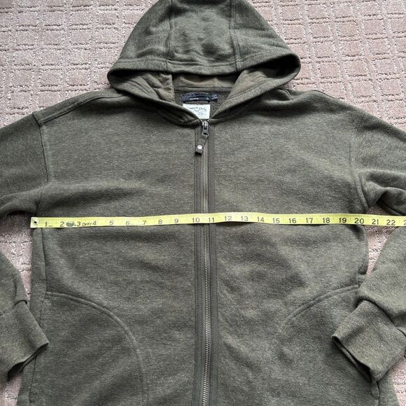 Prana Full Zip Hoodie Women's Small Olive Green Casual Weekend Walk Hike Outdoor - Picture 5 of 6